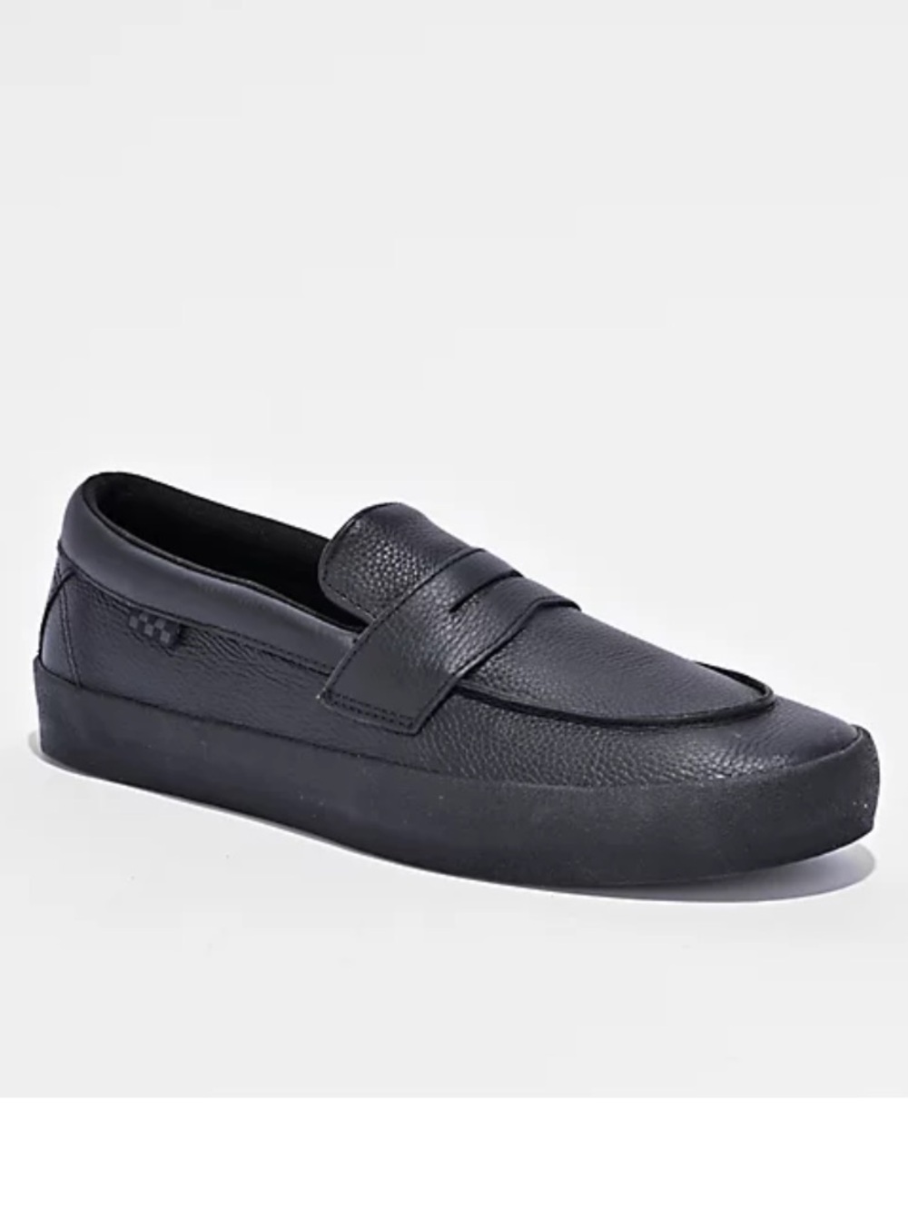 Vans 9.5 Men’s Black Loafer Skate Shoes Penny Loafer Sneakers Preppy Skate Y2K